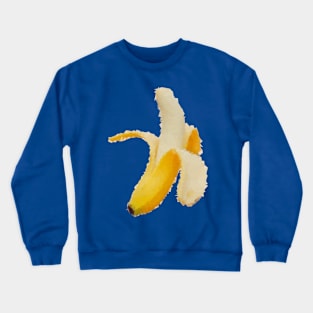 Low Poly Banana Crewneck Sweatshirt